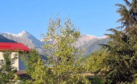 عکس/ اولین برف پاییزی، علم‌کوه را سفیدپوش کرد