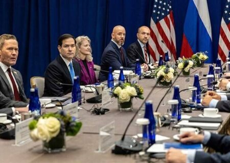 روبیو در دیدار با لاوروف خواستار پایان درگیری اوکراین شد