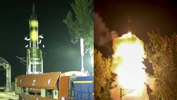 اولین آزمایش‌ موشکی هند از روی ریل قطار+فیلم