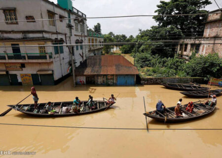 ۱۰ کشته در پی بارش بی‌سابقه باران در شرق هند