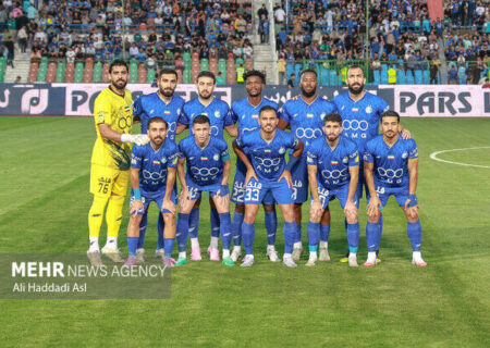 ترکیب تیم فوتبال استقلال مقابل شمس آذر