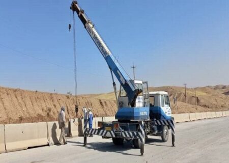 آغاز عملیات بهسازی و روکش آسفالت محور معادن زغال سنگ پرورده طبس