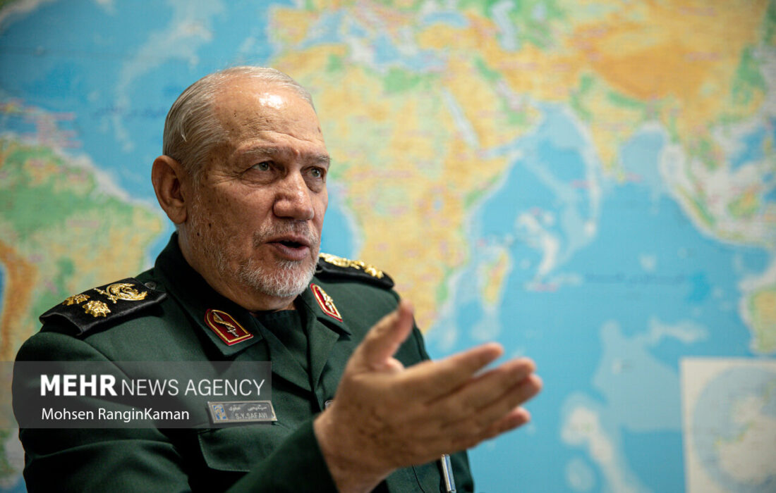 سرلشکر صفوی خبر داد: ترمیم نقاط ضعف پدافند هوایی در جنگ ۱۲ روزه