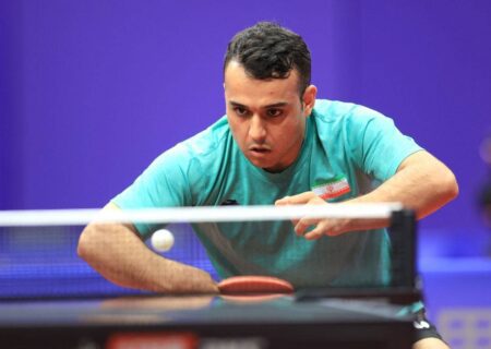 صعود نماینده تنیس روی میز ایران به جمع ١٦ بازیکن فیدر استانبول