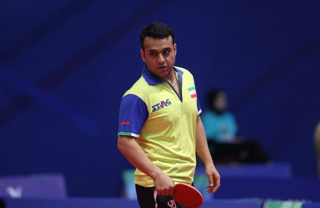 پینگ پنگ باز ایران به مرحله یک شانزدهم فیدر استانبول راه یافت