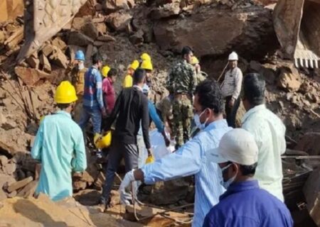 ۶ کشته و ۴ زخمی در پی ریزش معدن سنگ در بنگال غربی هند