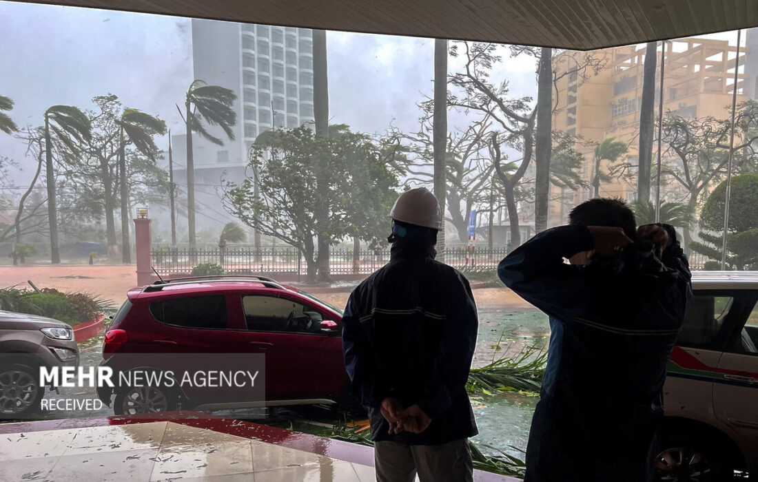 توفان مرگبار «بوآلوی» جان ۱۱ نفر را در ویتنام گرفت