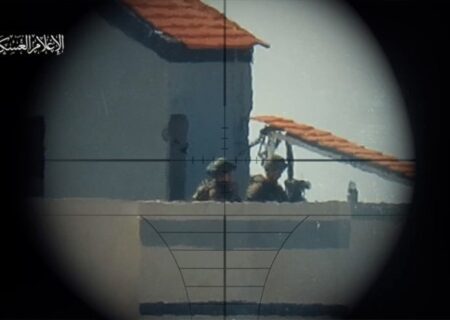 هلاکت یک نظامی صهیونیست با گلوله تک‌تیرانداز فلسطینی در غزه