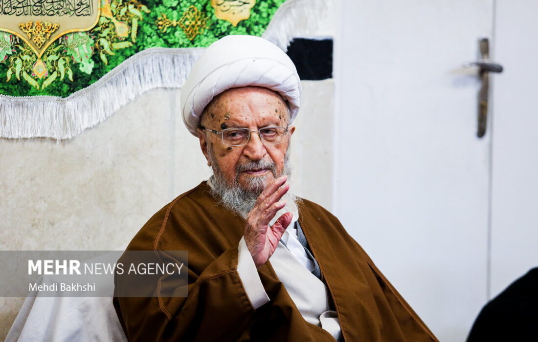 پیام تشکر میثم مطیعی از آیتالله مکارم شیرازی