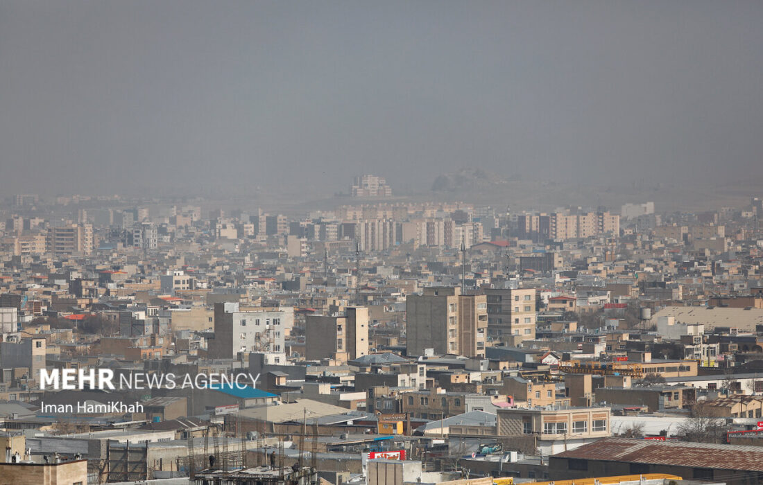 آلودگی هوای خوزستان در وضعیت قرمز و نارنجی