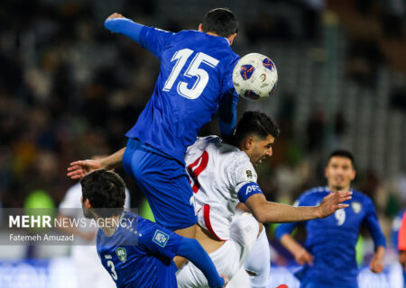 تساوی تیم ملی فوتبال ایران برابر ازبکستان؛ یک اخراجی و یک نیمه بی‌اثر