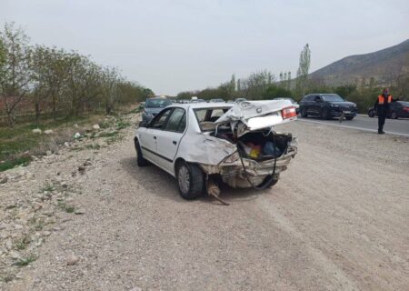 واژگونی پراید در گالیکش با ۴ مصدوم