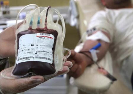 حضور تیم خونگیری انتقال خون کرمانشاه در کنگاور