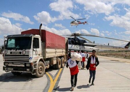 ارسال ۶۰ تن کمک بشردوستانه هلال‌احمر ایران به سیل‌زدگان پاکستان