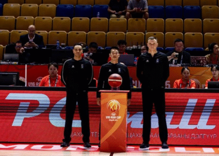 قضاوت جمشیدی در مرحله نیمه پایانی بسکتبال جام آسیا زیر ۱۶ سال