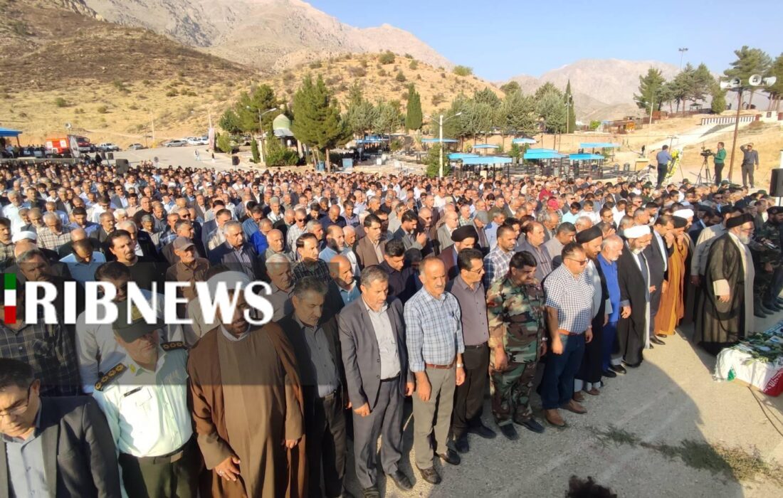 تشییع پیکر جانباز دوران دفاع مقدس کهگیلویه و بویراحمد در سی سخت