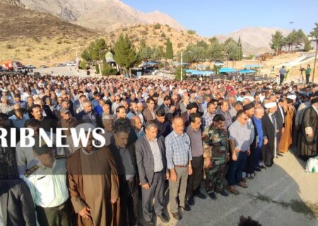 تشییع پیکر جانباز دوران دفاع مقدس کهگیلویه و بویراحمد در سی سخت