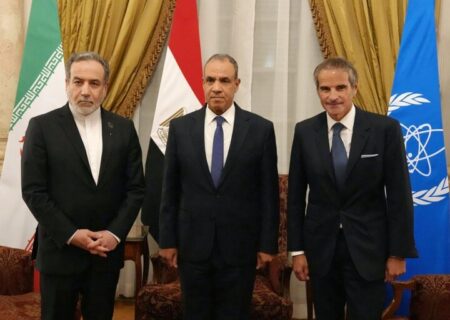 دیدار گروسی با وزرای خارجه ایران و مصر