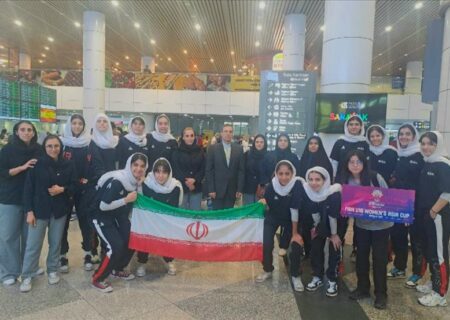 ورود تیم بسکتبال دختران زیر ۱۶ سال ایران به مالزی