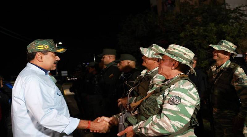 ونزوئلا طرح “مقاومت فعال” را برای مقابله با تهدیدات آمریکا کلید زد