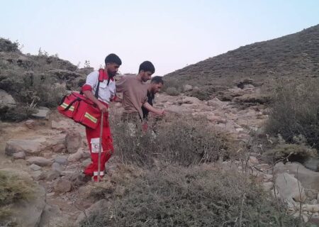 امدادرسانی به مصدوم عشایر در بازفت