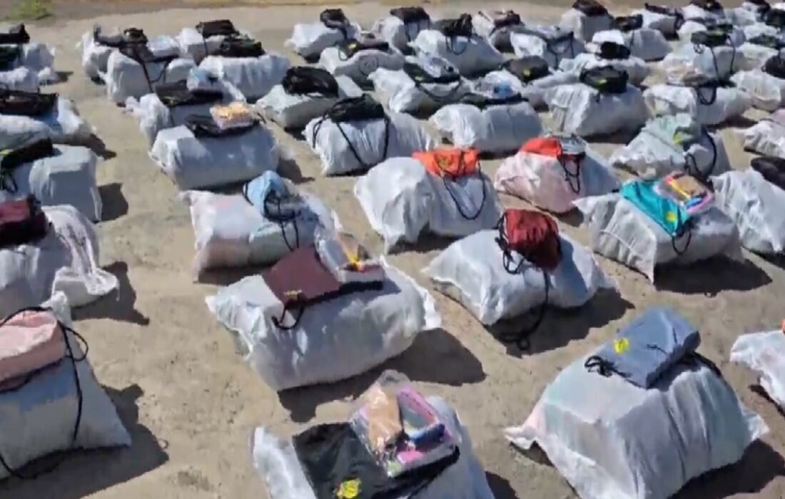 توزیع ۲۶۷۳ بسته نوشتافزار در آذربایجان شرقی