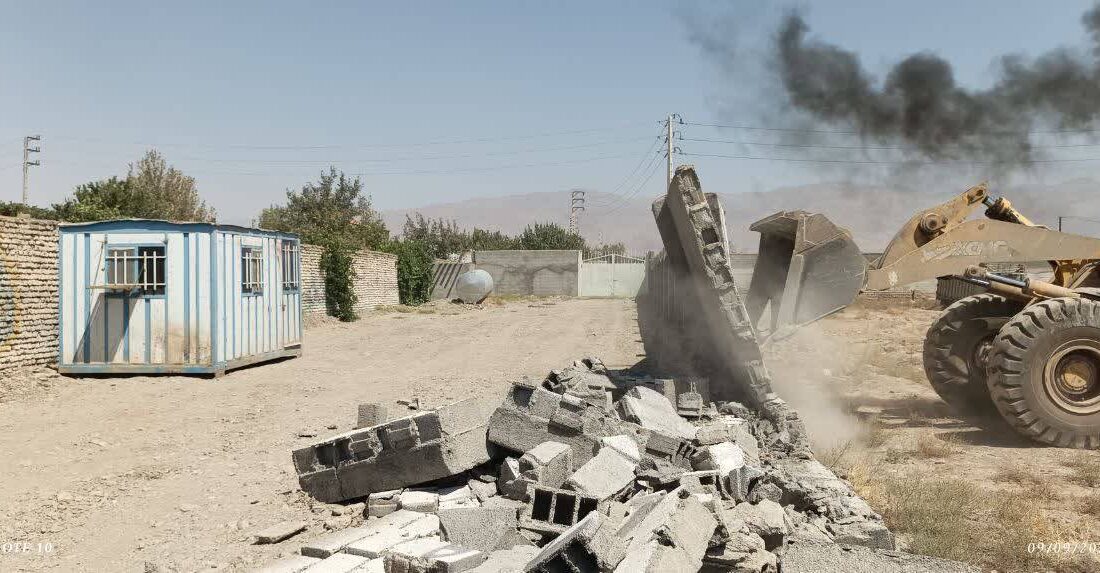 تغییرکاربری اراضی کشاورزی نیشابور زخمی بر بدنه تولید