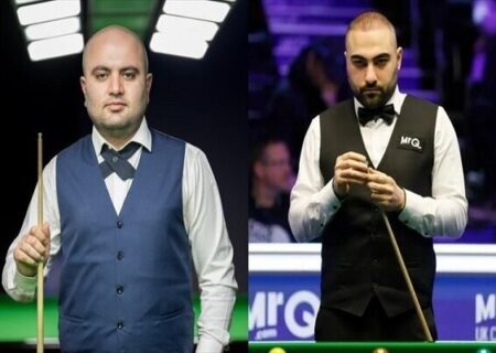 حضور نمایندگان ایران در مسابقات آزاد اسنوکر انگلیس
