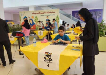 پایان مسابقه آزاد کشوری مکعب روبیک با معرفی برترین‌ها