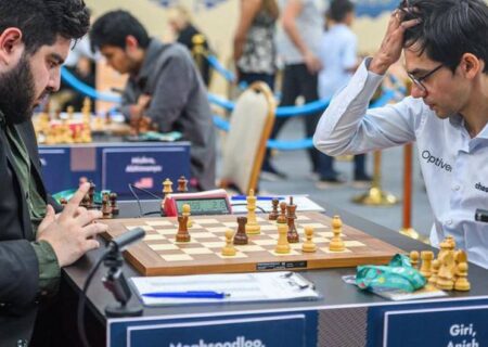 تساوی مقصودلو مقابل حریف هلندی در دور هشتم شطرنج گرند سوئیس