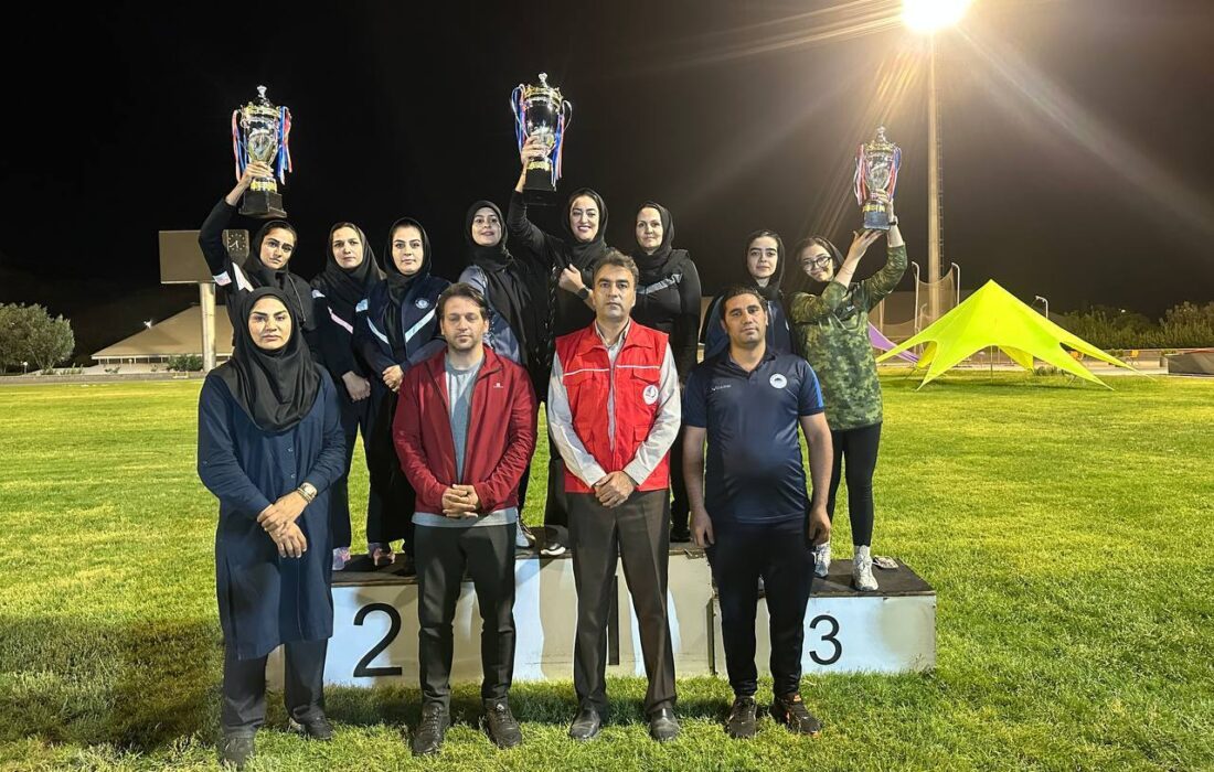 قهرمانی چادرملو اردکان در دو و میدانی قهرمانی باشگاههای دختران کشور