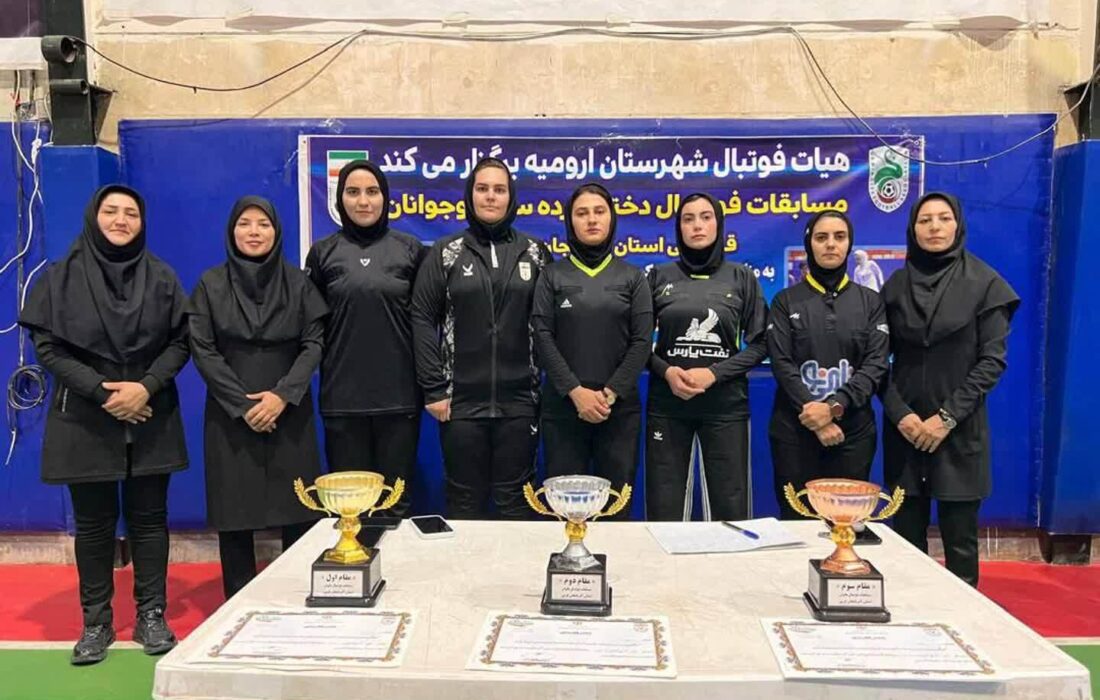 نایب قهرمانی تیم ایمان بوکان در رقابتهای فوتسال نوجوانان استان