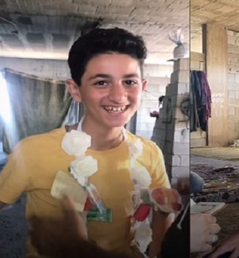 جنگ و بمباران هم مانع کودک فلسطینی برای حفظ قرآن نشد