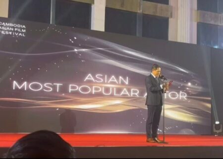 نعیم صالحی محبوب‌ترین بازیگر مرد جشنواره فیلم کامبوج شد