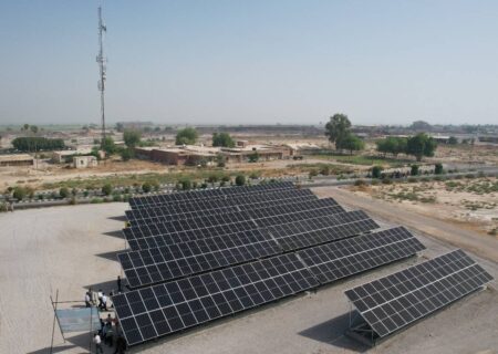 بهره برداری از نیروگاه خورشیدی شرکت کشت و صنعت نیشکر کارون