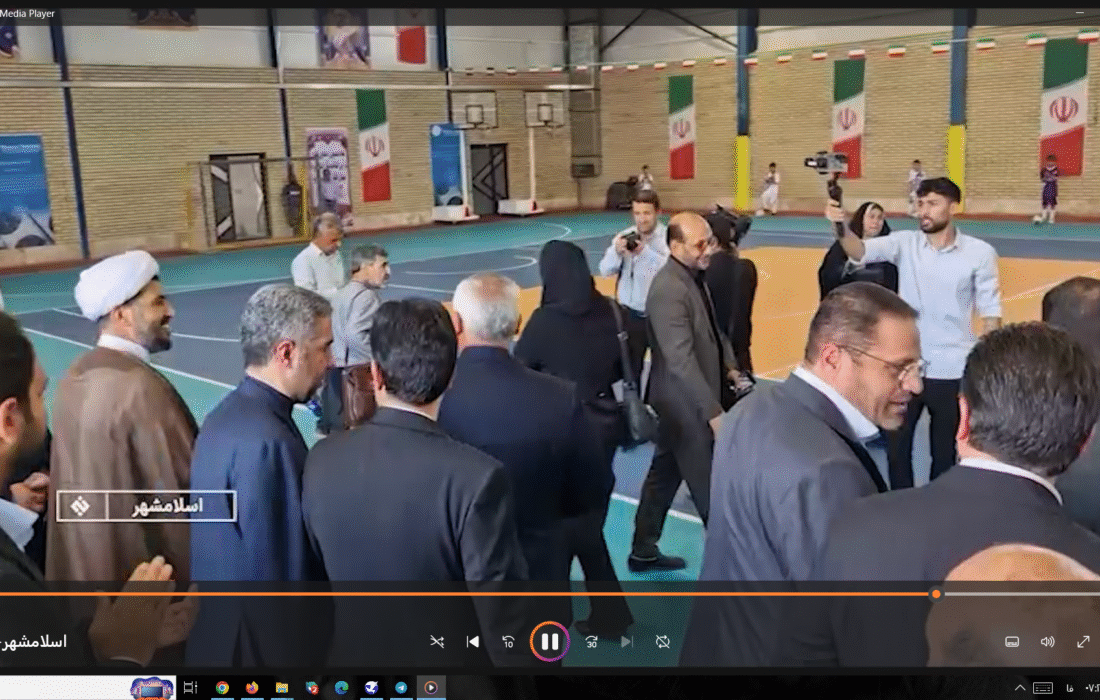 بهره برداری از ورزشگاه چند منظوره شهدای اقتدار در اسلامشهر