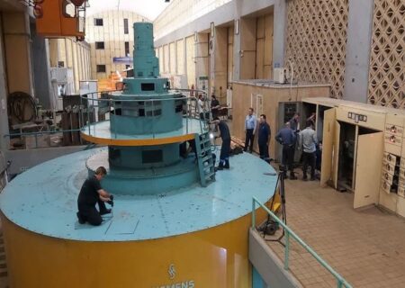 آغاز بهینه سازی پنجمین واحد نیروگاه برق آبی سد دز