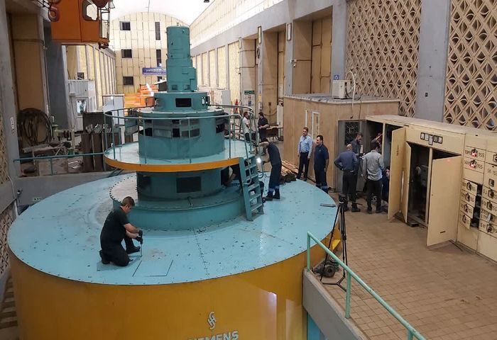 آغاز بهینه سازی پنجمین واحد نیروگاه برق آبی سد دز