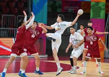 تلاش پسران هندبال ایران برابر سوریه برای ثبت دومین برد آسیایی