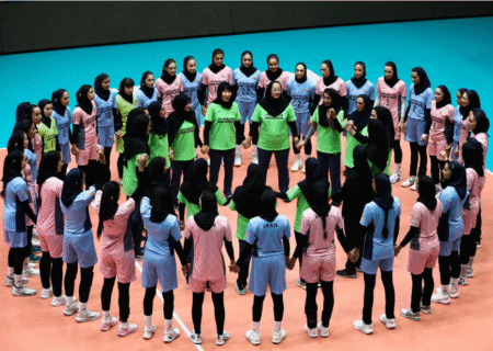 دومین پیروزی تیم ملی والیبال بانوان بزرگسال در سه گانه تدارکاتی