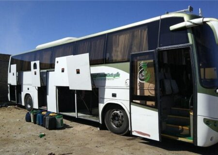 ناکامی قاچاق سوخت با اتوبوس در بیرجند