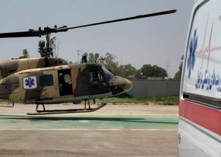 نجات جان شهروند حادثه‌دیده در منطقه سخت گذر کول سیرا دزفول