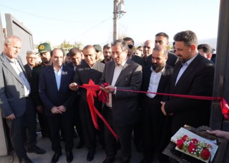 افتتاح دو پروژه صنعتی در شهرک صنعتی سردشت
