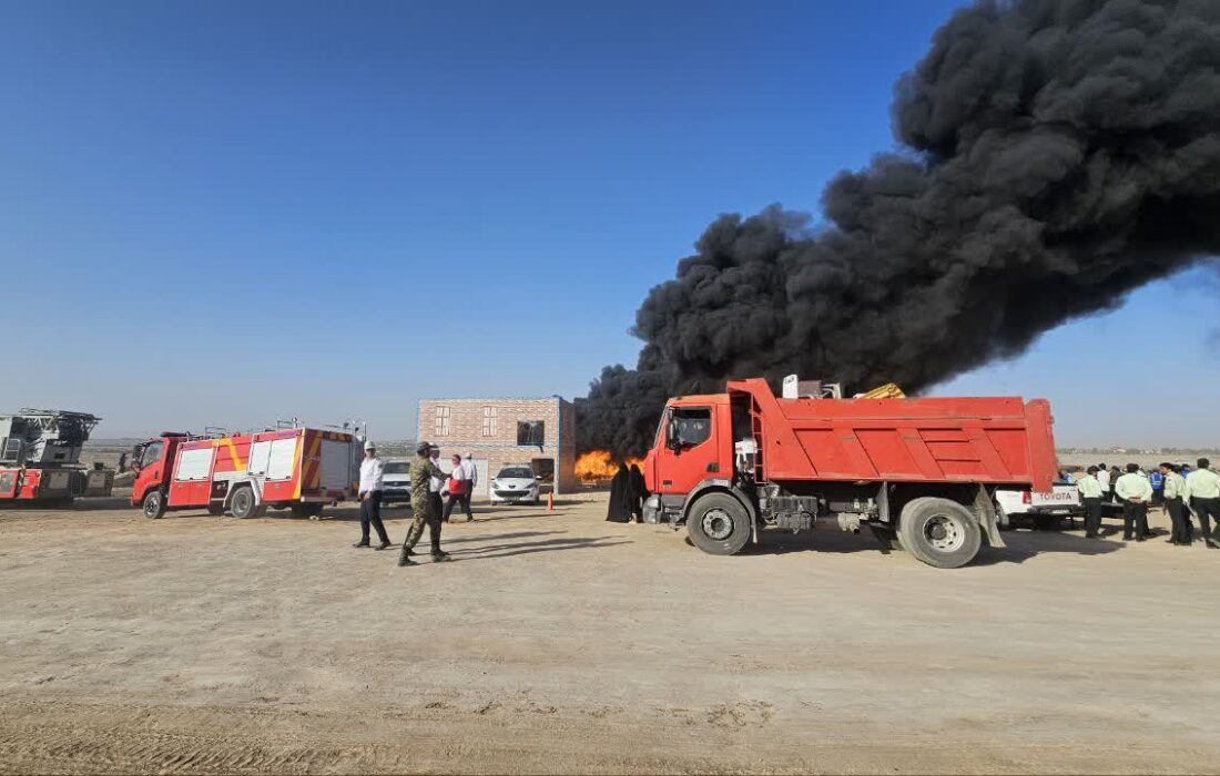 آغاز مانور میدانی زلزله تمام‌عیار استان یزد در بافق