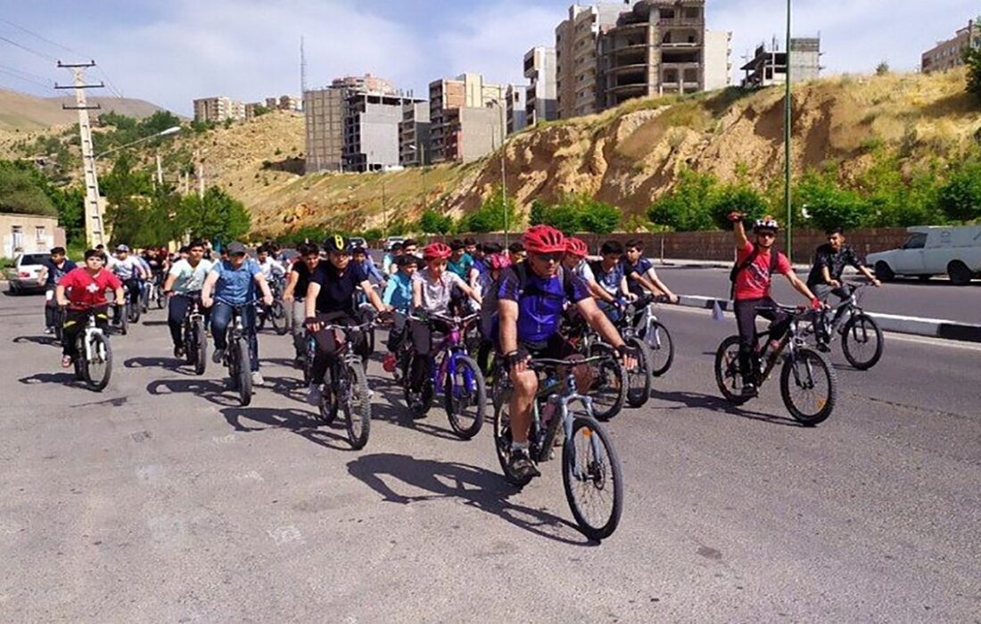 دوچرخه‌سوار زنجانی قهرمان مسابقات رشته کوهستان شمالغرب