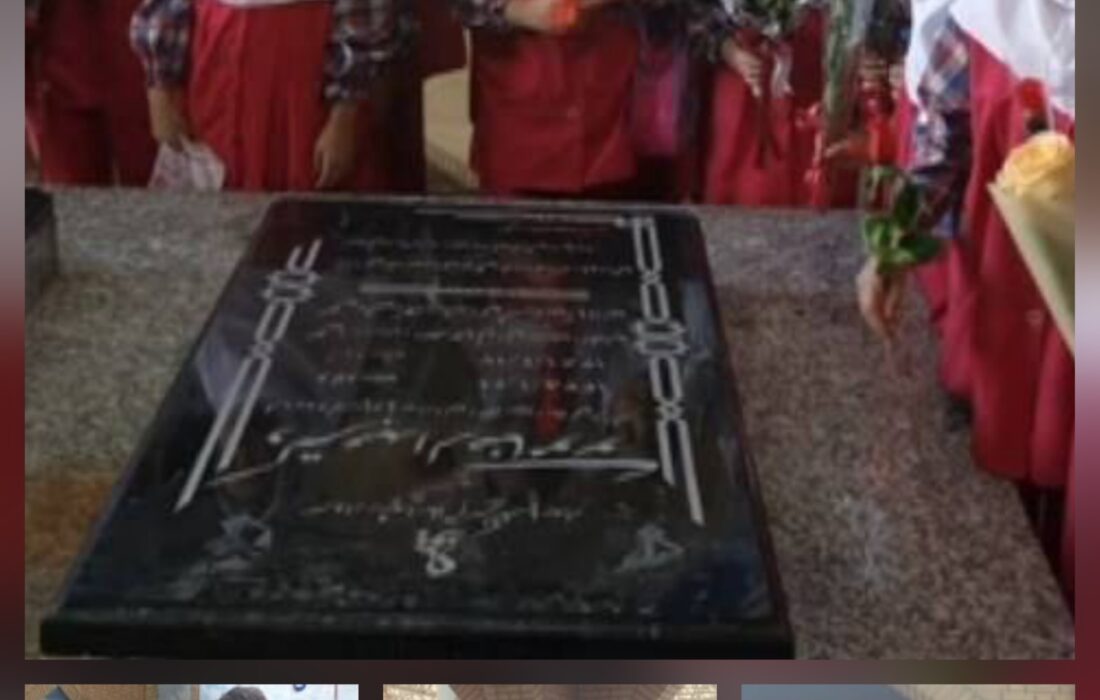 ادای احترام دانشآموزان به شهدای خرمشهر