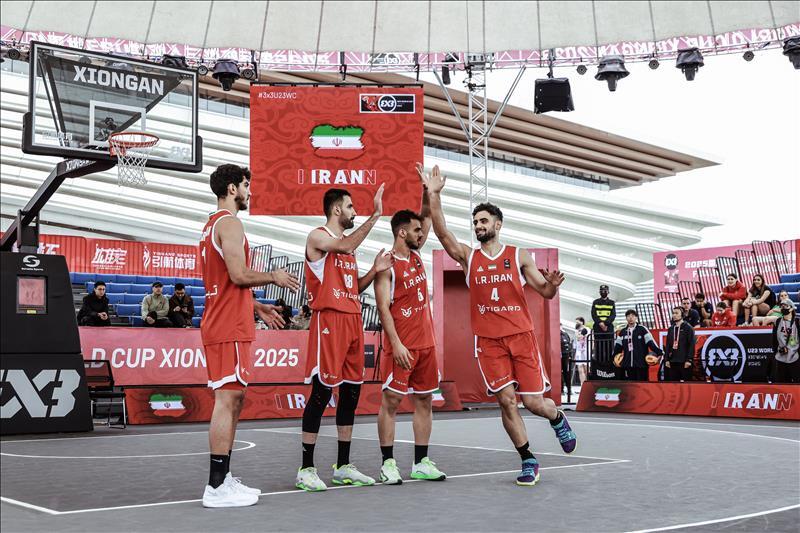 پایان کار تیم ملی بسکتبال سه به سه زیر ۲۳ سال ایران در جام جهانی