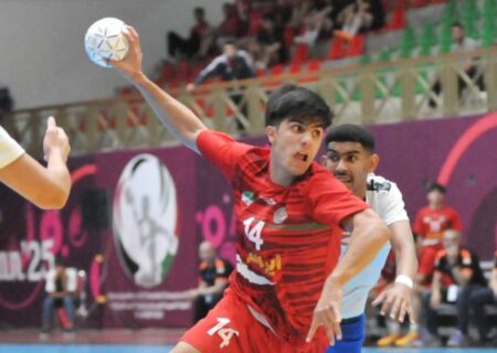 هندبال پسران قهرمانی آسیا؛ پیروزی ایران مقابل کویت