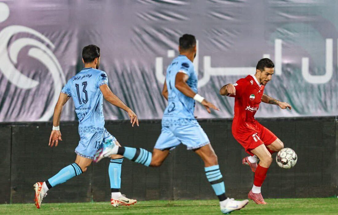 توقف پرسپولیس مقابل چادرملوی اردکان