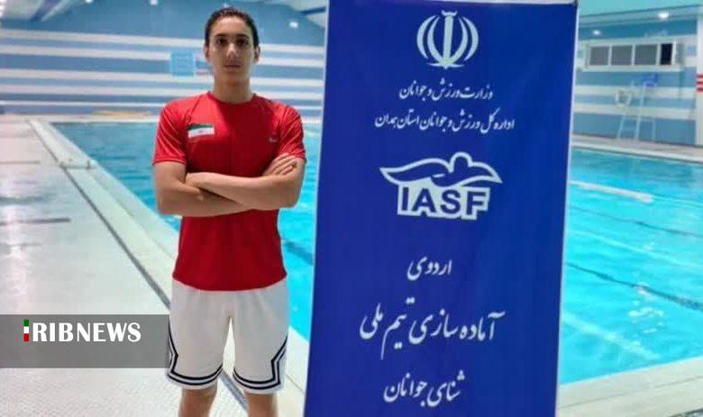 شناگر قمی سومین مدال نقره خود را کسب کرد
